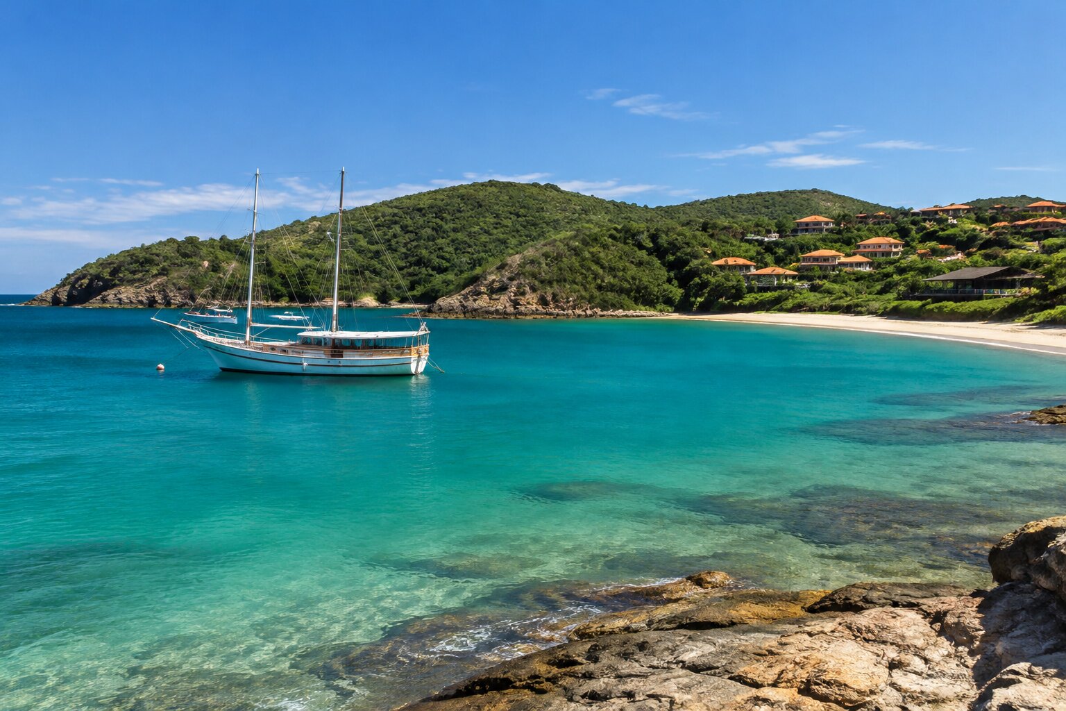 Playa João Fernandes en Búzios, Brasil