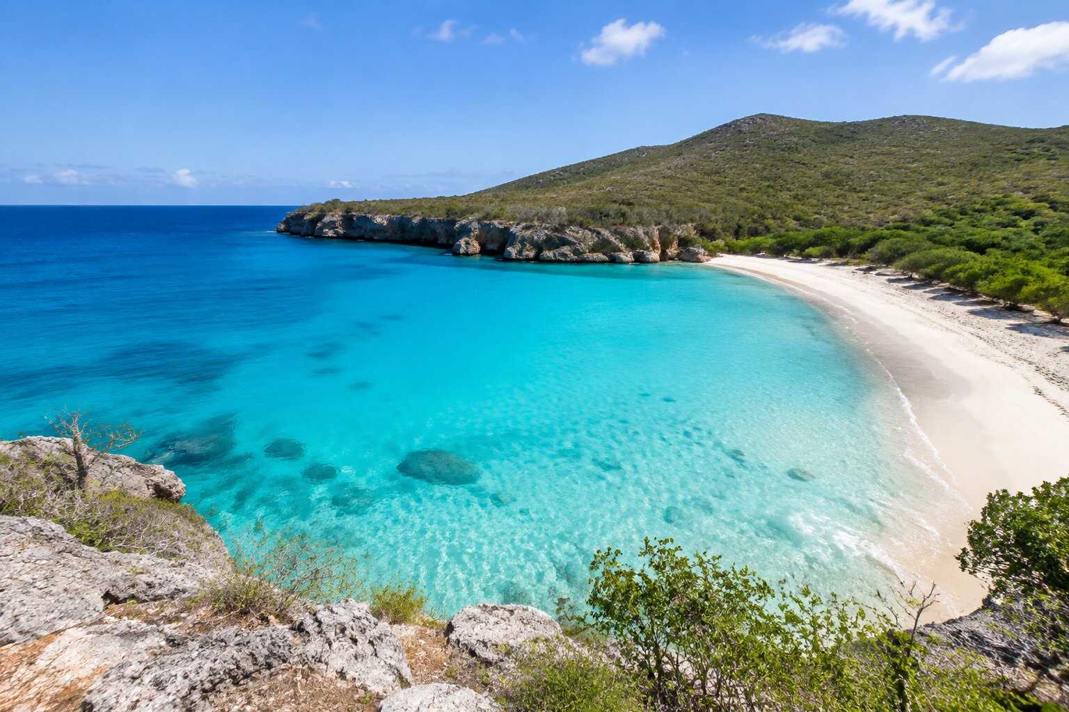 Playa Grote Knip, la bahía turquesa del oeste de Curazao