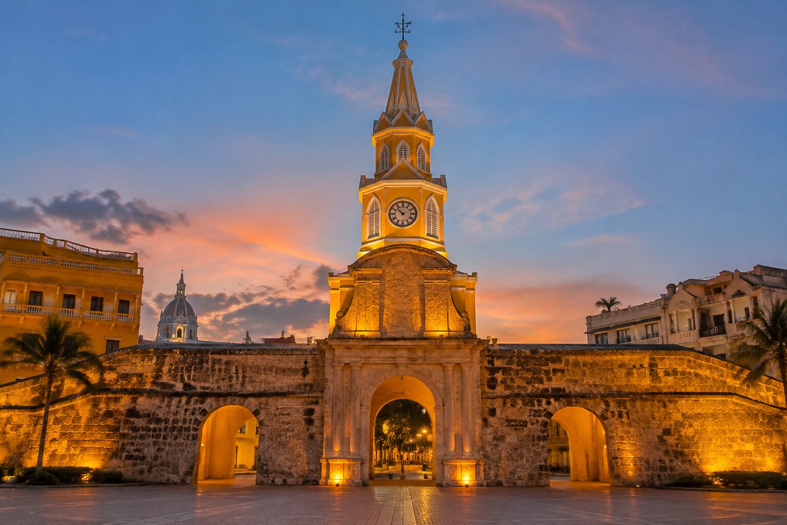 La Torre del Reloj de Cartagena de Indias